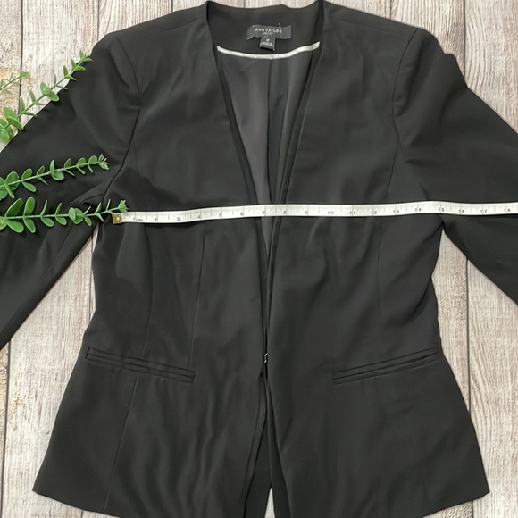 🌸 Clearance! 🌸 Ann Taylor Black Petite Blazer Size 6P - Picture 11 of 14